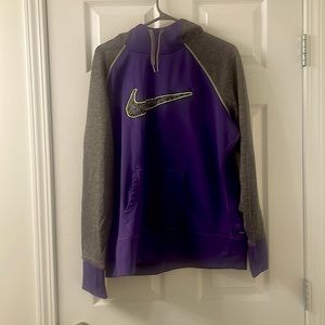 Purple Nike hoodie